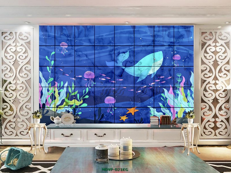 Tranh động vật đại dương  MDVP-021KG